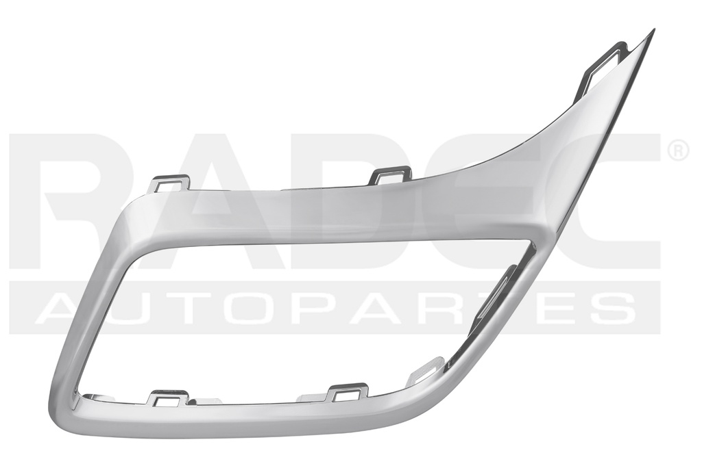 MOLDURA FASCIA TRASERA VW TIGUAN 18-21 LINEA ANTERIOR INFERIOR CROMADA R-LINE/COMFORTLINE/HIGHLINE/TRENDLINE L4 4 CILINDROS 1.4/2.0L 5 PUERTAS IZQ