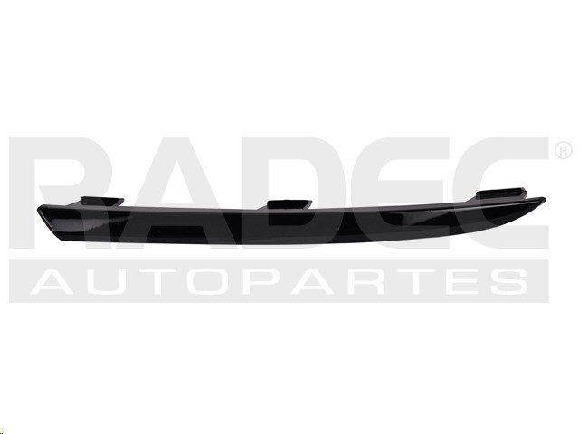 MOLDURA FASCIA TRASERA VW VENTO 16-20 NEGRA LINEA ANTERIOR STARLINE L4 4 CILINDROS 1.6L 4 PUERTAS DER