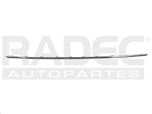 MOLDURA FASCIA TRASERA VW VENTO 16-20 CROMADA CENTRAL LINEA ANTERIOR COMFORTLINE/TDI COMFORTLINE/HIGHLINE L4 4 CILINDROS 1.5/1.6L 4 PUERTAS