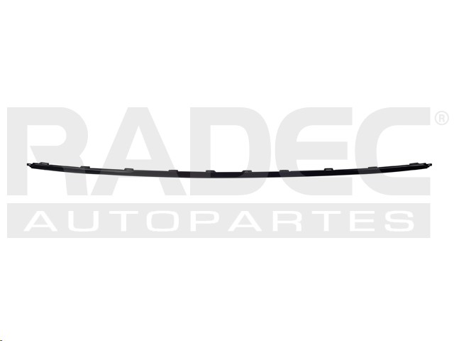 MOLDURA FASCIA TRASERA VW VENTO 16-20 NEGRA CENTRAL LINEA ANTERIOR STARLINE L4 4 CILINDROS 1.6L 4 PUERTAS