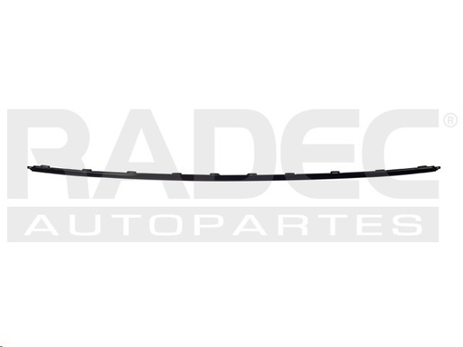 MOLDURA FASCIA TRASERA VW VENTO 16-20 NEGRA CENTRAL LINEA ANTERIOR STARLINE L4 4 CILINDROS 1.6L 4 PUERTAS