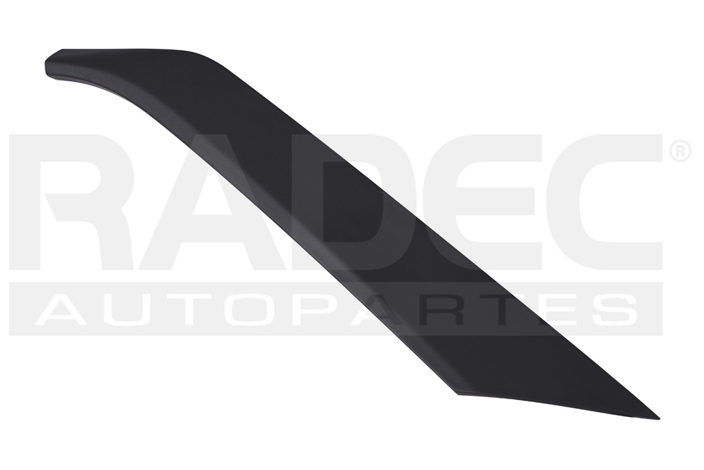 MOLDURA REJILLA FASCIA DELANTERA VW VENTO 20-22 LINEA NUEVA P/PINTAR STARLINE/COMFORTLINE PLUS/EDICION ESPECIAL/GTI L4 4 CILINDROS 1.6L/1.8L 4 PUERTAS IZQ