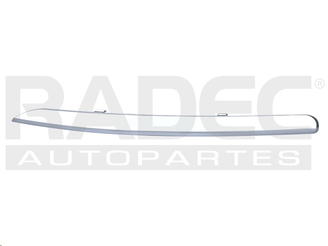 MOLDURA FASCIA DELANTERA KI SPORTAGE 16 LINEA ANTERIOR CROMADA EX/LX L4 4 CILINDROS 2.0L 5 PUERTAS IZQ