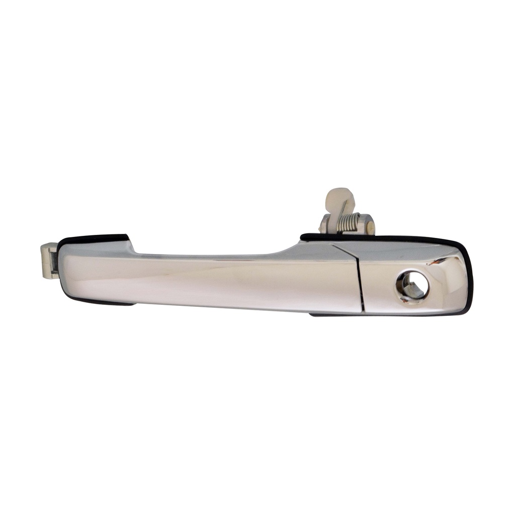 MANIJA EXTERIOR AC MDX 01-06  CON HOYO PARA LLAVE CROMADA PLASTICO HUSHAN Izquierdo Delantera  