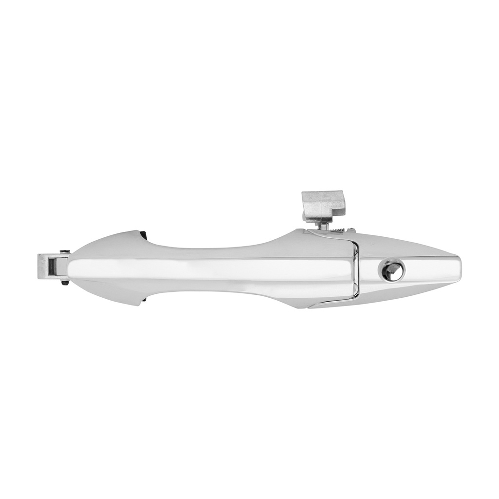 MANIJA EXTERIOR AC MDX 07-13  CON HOYO PARA LLAVE CROMADA PLASTICO HUSHAN Izquierdo Delantera  