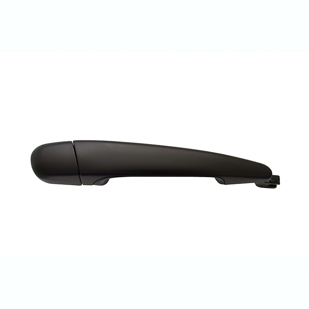 MANIJA EXTERIOR BW SERIE 3 99-00  SIN HOYO PARA LLAVE LISA PARA PINTAR NEGRA PLASTICO HUSHAN Derecho Delantera/Trasera  