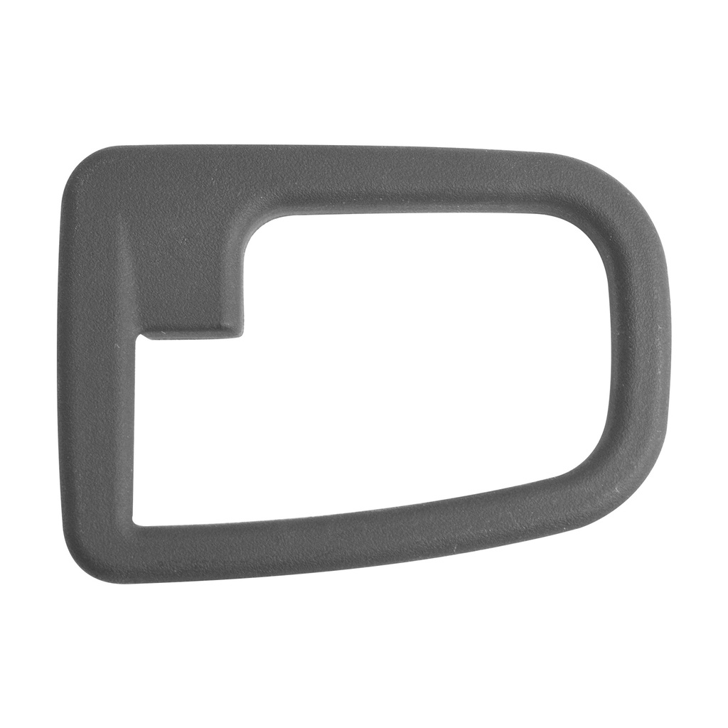 MANIJA INTERIOR BW Z3 96-02  SOLO BISEL CORRUGADA NEGRA PLASTICO HUSHAN Izquierdo Delantera  