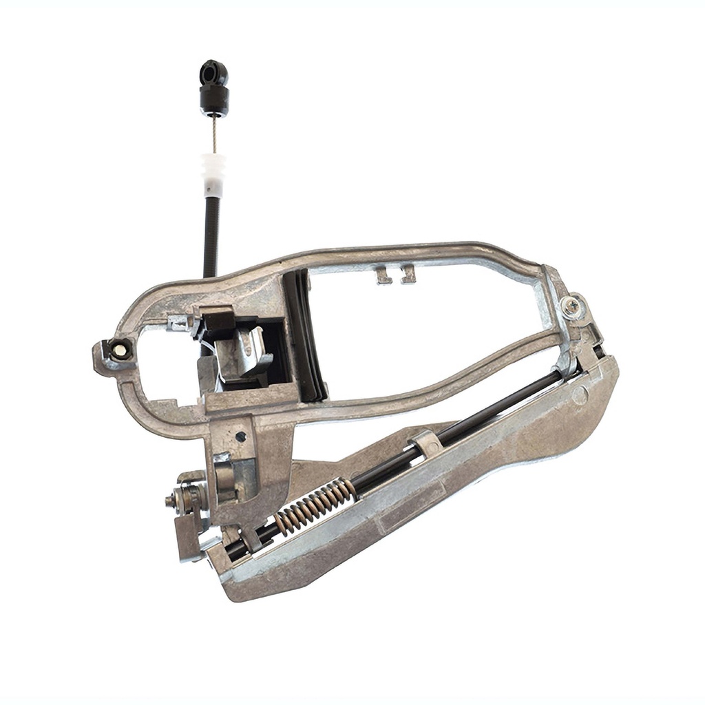 MANIJA EXTERIOR BW X5 00-06  BASE PARA MANIJA CON CHICOTE ZINC HUSHAN Izquierdo Delantera  