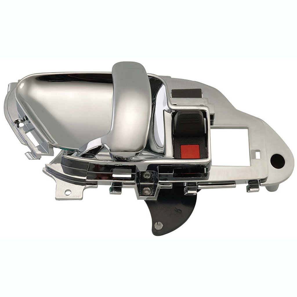 MANIJA INTERIOR CV CHEYENNE/CUSTOM 95-98/SUBURBAN 95-99/SILVERADO 95-98/TAHOE 95-99  GM SIERRA/YUKON 95-98  CD ESCALADE ESV 95-00  CV PICK UP 95-98  CROMO ZINC CON PLASTICO HUSHAN Izquierdo Delantera/Trasera  