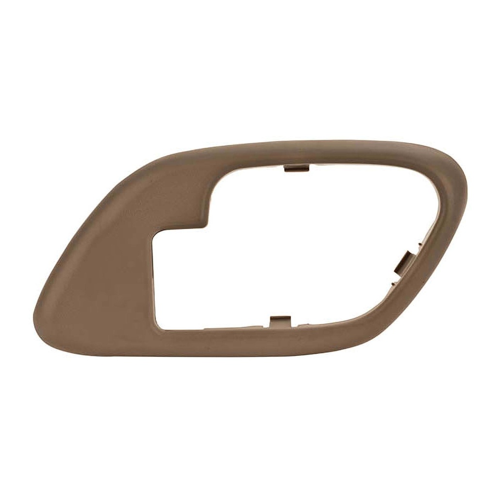 MANIJA INTERIOR CV CHEYENNE/CUSTOM 95-98/SUBURBAN 95-99/SILVERADO 95-98/TAHOE 95-99  GM SIERRA/YUKON 95-98  CD ESCALADE ESV 95-00  CV PICK UP 95-98  SOLO BISEL BEIGE PLASTICO HUSHAN Derecho Delantera/Trasera  