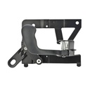 MANIJA INTERIOR CV ASTRO  GM SAFARI VAN 97-05  NEGRO ZINC CON PLASTICO HUSHAN Derecho Delantera  