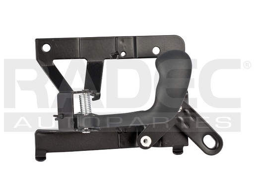 MANIJA INTERIOR CV ASTRO  GM SAFARI VAN 97-05  NEGRO ZINC CON PLASTICO HUSHAN Izquierdo Delantera  