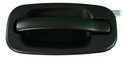 MANIJA EXTERIOR CV SILVERADO 99-06/SUBURBAN/TAHOE/SONORA 00-06/AVALANCHE 02-06  GM SIERRA 99-06/YUKON 00-06  CV CHEYENNE 99-06  CORRUGADA NEGRA PLASTICO HUSHAN Izquierdo Trasera  
