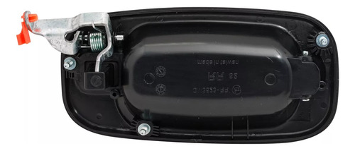 MANIJA EXTERIOR CV SILVERADO 99-06/SUBURBAN/TAHOE/SONORA 00-06/AVALANCHE 02-06  GM SIERRA 99-06/YUKON 00-06  CV CHEYENNE 99-06  NEGRA PLASTICO HUSHAN Izquierdo Trasera  