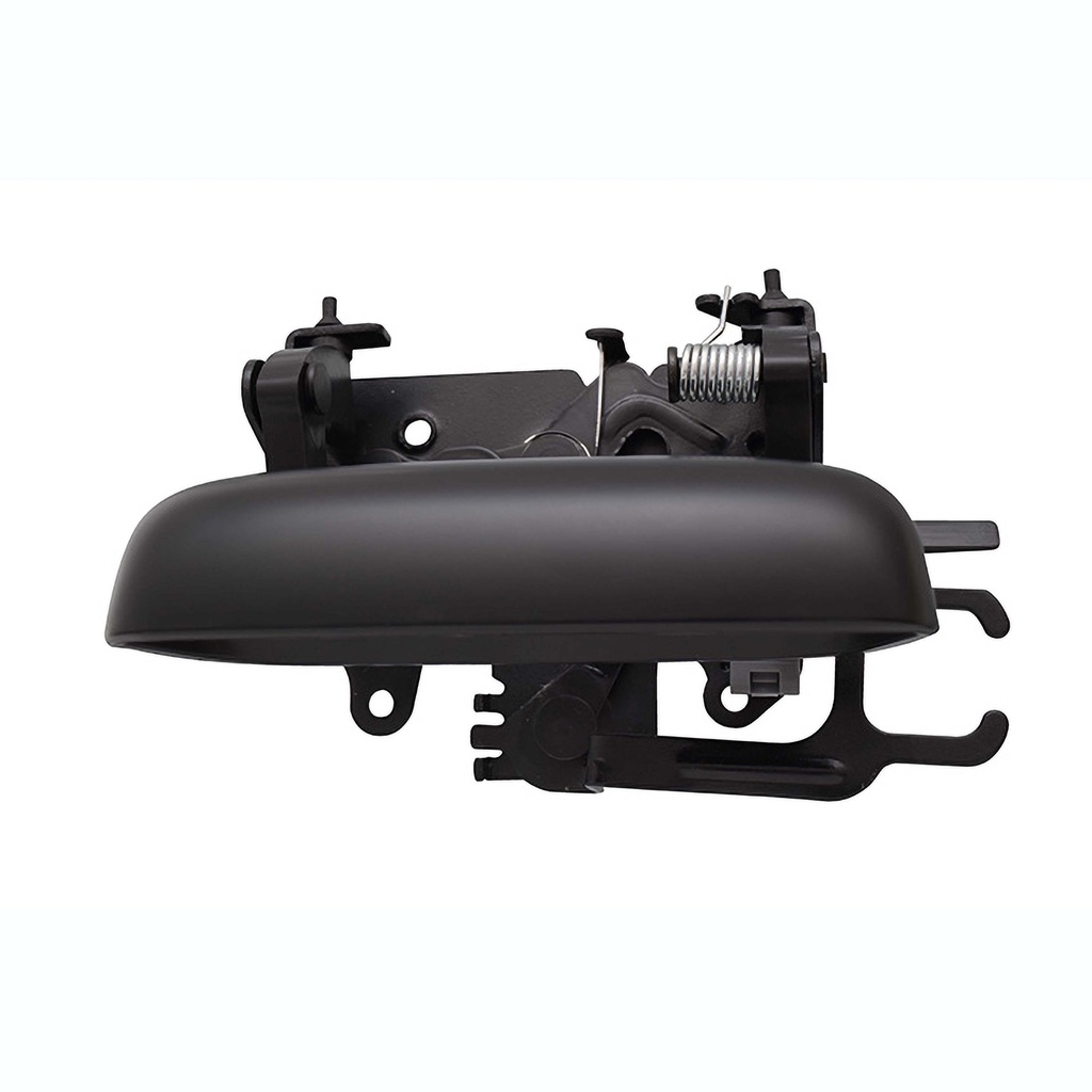 MANIJA DE TAPA CV AVALANCHE 02-06  CON HOYO PARA LLAVE LISA NEGRA ZINC CON PLASTICO HUSHAN    