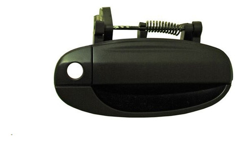 MANIJA EXTERIOR CV AVEO 04-07  CON HOYO PARA LLAVE CORRUGADA PLASTICO HUSHAN Derecho Delantera  