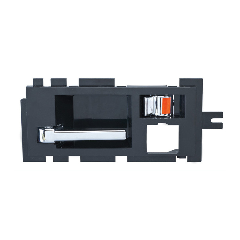 MANIJA INTERIOR CV BLAZER (S10)  GM SONOMA/JIMMY  OD BRAVADA  CV S10 82-94  NEGRA/CROMO ZINC CON PLASTICO HUSHAN Izquierdo Trasera  