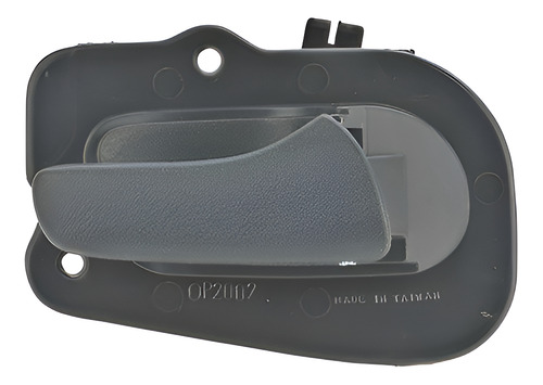 MANIJA INTERIOR CV CHEVY JOY / POP / SWING / PICK UP 94-12/MONZA 97-12  GRIS PLASTICO HUSHAN Derecho Delantera  