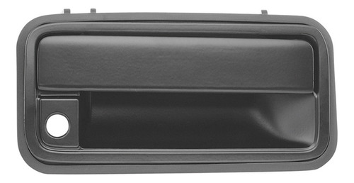 [012-0615-02] MANIJA EXTERIOR CV CHEYENNE/CUSTOM/SUBURBAN/SILVERADO 88-94/TAHOE 92-94  GM SIERRA 88-94/YUKON 92-94  CV BLAZER (C10)/PICK UP 88-94  CON HOYO PARA LLAVE LISA NEGRA ZINC HUSHAN Derecho Delantera  