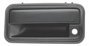 MANIJA EXTERIOR CV CHEYENNE/CUSTOM 95-98/SUBURBAN 95-99/SILVERADO 95-98/TAHOE 95-99  GM SIERRA 95-98/YUKON 95-99  CV PICK UP 95-98  CON HOYO PARA LLAVE CORRUGADA NEGRA ZINC HUSHAN Derecho Delantera  