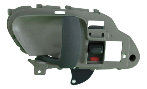 MANIJA INTERIOR CV CHEYENNE/CUSTOM 95-98/SUBURBAN 95-99/SILVERADO 95-98/TAHOE 95-99  GM SIERRA/YUKON 95-98  CD ESCALADE ESV 95-00  CV PICK UP 95-98  GRIS ZINC CON PLASTICO HUSHAN Izquierdo Delantera/Trasera  