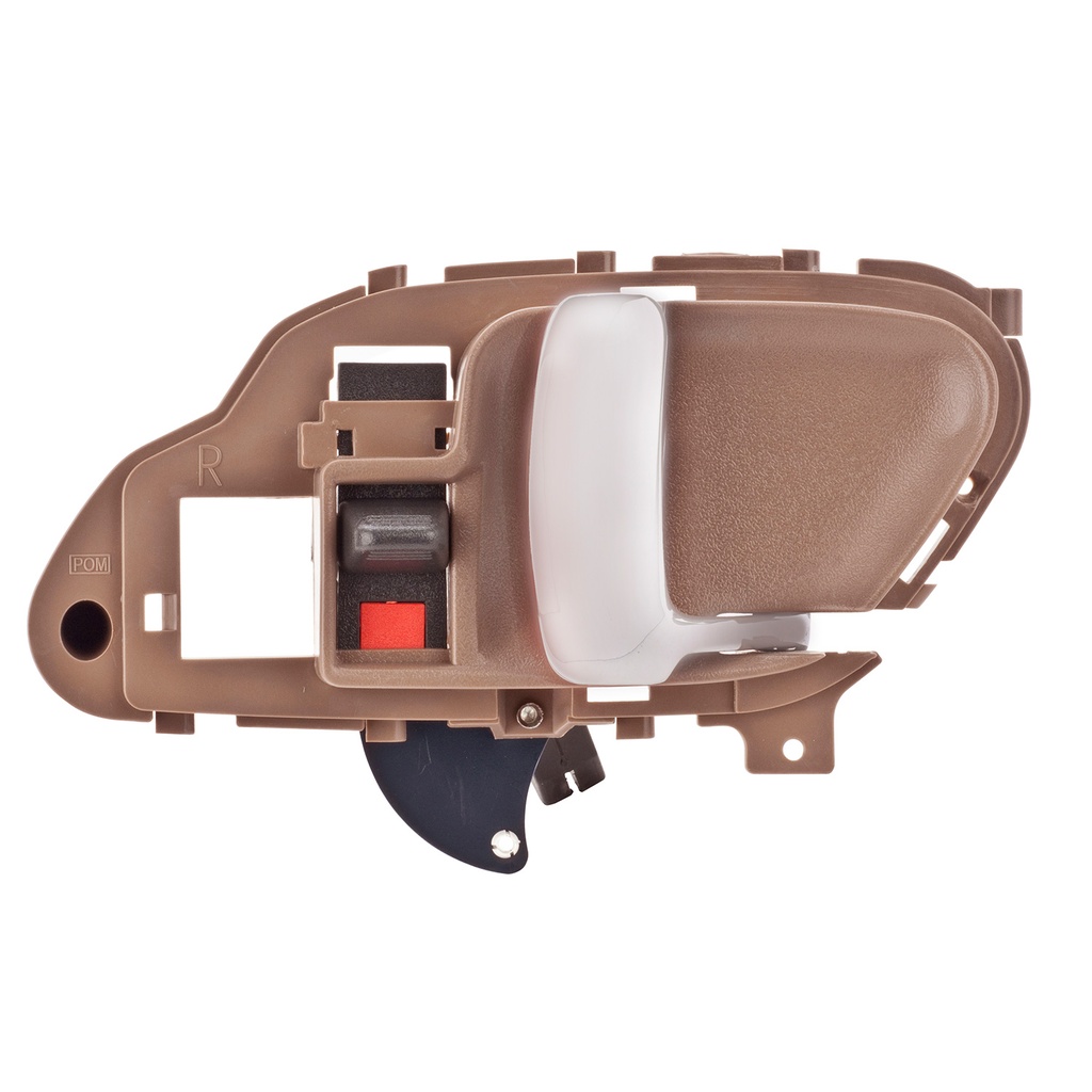 MANIJA INTERIOR CV CHEYENNE/CUSTOM 95-98/SUBURBAN 95-99/SILVERADO 95-98/TAHOE 95-99  GM SIERRA/YUKON 95-98  CD ESCALADE ESV 95-00  CV PICK UP 95-98  BEIGE/CROMADA ZINC CON PLASTICO HUSHAN Derecho Delantera/Trasera  