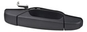MANIJA EXTERIOR CV CHEYENNE/SILVERADO 07-13/SUBURBAN/TAHOE 07-14/AVALANCHE  GM SIERRA 07-13/YUKON 07-14  CV PICK UP 07-13  SIN HOYO PARA LLAVE CORRUGADA NEGRA PLASTICO HUSHAN Derecho Delantera  