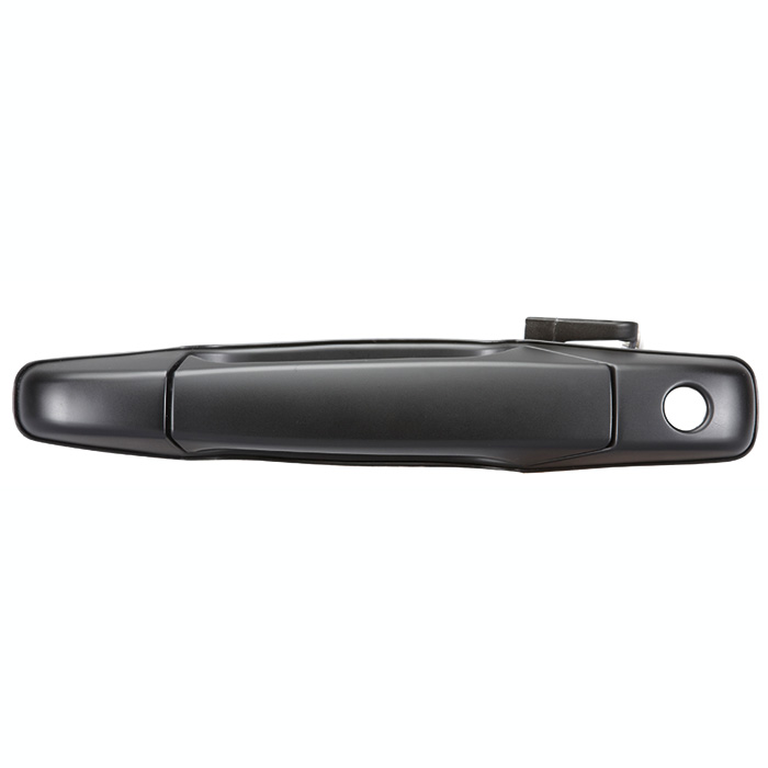 MANIJA EXTERIOR CV CHEYENNE/SILVERADO 07-13/SUBURBAN/TAHOE 07-14/AVALANCHE  GM SIERRA 07-13/YUKON 07-14  CV PICK UP 07-13  CON HOYO PARA LLAVE LISA PARA PINTAR NEGRA PLASTICO HUSHAN Izquierdo Delantera  