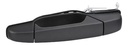 MANIJA EXTERIOR CV CHEYENNE/SILVERADO 07-13/SUBURBAN/TAHOE 07-14/AVALANCHE  GM SIERRA 07-13/YUKON 07-14  CV PICK UP 07-13  CORRUGADA NEGRA PLASTICO HUSHAN Izquierdo Trasera  