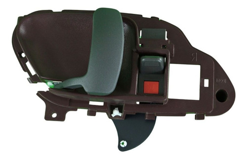 MANIJA INTERIOR CV CHEYENNE/CUSTOM 95-98/SUBURBAN 95-99/SILVERADO 95-98/TAHOE 95-99  GM SIERRA/YUKON 95-98  CD ESCALADE ESV 95-00  CV HEAVY DUTY C3500 95-03/PICK UP 95-98  BEIGE ZINC CON PLASTICO HUSHAN Izquierdo Delantera/Trasera  