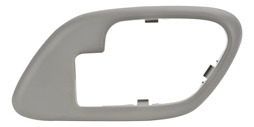 MANIJA INTERIOR CV CHEYENNE/CUSTOM 95-98/SUBURBAN 95-99/SILVERADO 95-98/TAHOE 95-99  GM SIERRA/YUKON 95-98  CD ESCALADE ESV 95-00  CV PICK UP 95-98  SOLO BISEL GRIS PLASTICO HUSHAN Derecho Delantera/Trasera  