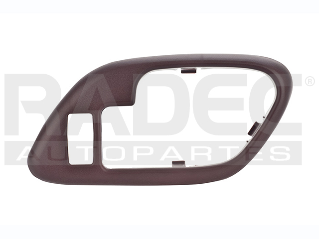 MANIJA INTERIOR CV CHEYENNE/CUSTOM 95-98/SUBURBAN 95-99/SILVERADO 95-98/TAHOE 95-99  GM SIERRA/YUKON 95-98  CD ESCALADE ESV 95-00  CV PICK UP 95-98  BISEL CON HOYO TINTO PLASTICO HUSHAN Derecho Delantera/Trasera  