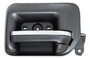 MANIJA INTERIOR CV CHEYENNE/SILVERADO  GM SIERRA 14-18  NEGRA/CROMO PLASTICO HUSHAN Derecho Delantera  