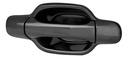 MANIJA EXTERIOR CV COLORADO  GM CANYON 04-12  LISA PARA PINTAR NEGRA PLASTICO HUSHAN Derecho Trasera  