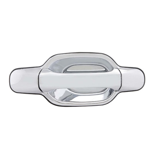 MANIJA EXTERIOR CV COLORADO  GM CANYON 04-12  SIN HOYO PARA LLAVE CROMADA PLASTICO HUSHAN Derecho Delantera  