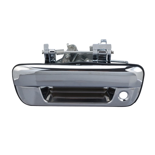 MANIJA DE TAPA CV COLORADO 04-12/TORNADO 04-20  GM CANYON 04-12  CON HOYO PARA LLAVE CROMO PLASTICO HUSHAN    