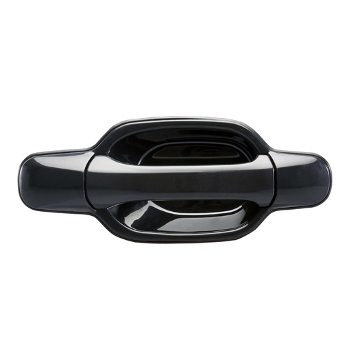 MANIJA EXTERIOR CV COLORADO  GM CANYON 04-12  SIN HOYO PARA LLAVE LISA PARA PINTAR NEGRA PLASTICO HUSHAN Derecho Delantera  