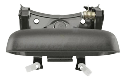 MANIJA DE TAPA CV SILVERADO  GM SIERRA 99-06  HM H2 SUT 03-09  CORRUGADA NEGRO ZINC CON PLASTICO HUSHAN    