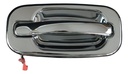 MANIJA EXTERIOR CV SILVERADO 99-06/SUBURBAN/TAHOE/SONORA 00-06/AVALANCHE 02-06  GM SIERRA 99-06/YUKON 00-06  CV CHEYENNE 99-06  SIN HOYO PARA LLAVE PLASTICO HUSHAN Derecho Delantera  