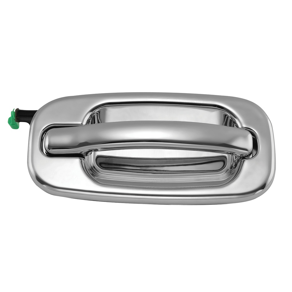MANIJA EXTERIOR CV SILVERADO 99-06/SUBURBAN/TAHOE/SONORA 00-06/AVALANCHE 02-06  GM SIERRA 99-06/YUKON 00-06  CV CHEYENNE 99-06  CROMADA PLASTICO HUSHAN Derecho Trasera  