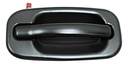 MANIJA EXTERIOR CV SILVERADO 99-06/SUBURBAN/TAHOE/SONORA 00-06/AVALANCHE 02-06  GM SIERRA 99-06/YUKON 00-06  CV CHEYENNE 99-06  NEGRA PLASTICO HUSHAN Derecho Delantera  