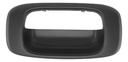 MANIJA DE TAPA CV SILVERADO  GM SIERRA 99-06  SOLO BISEL CORRUGADA NEGRO PLASTICO HUSHAN    