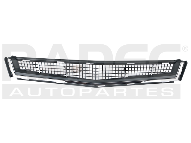 REJILLA FASCIA DELANTERA CD CTS 08-12 CROMADA BASE/V COUPE/LUXURY/PERFORMANCE/PREMIUM/WAGON L4/V6/V8 4/6/8CILINDROS 2.0/3.0/3.6/6.2L 3/4 PUERTAS CENTRAL