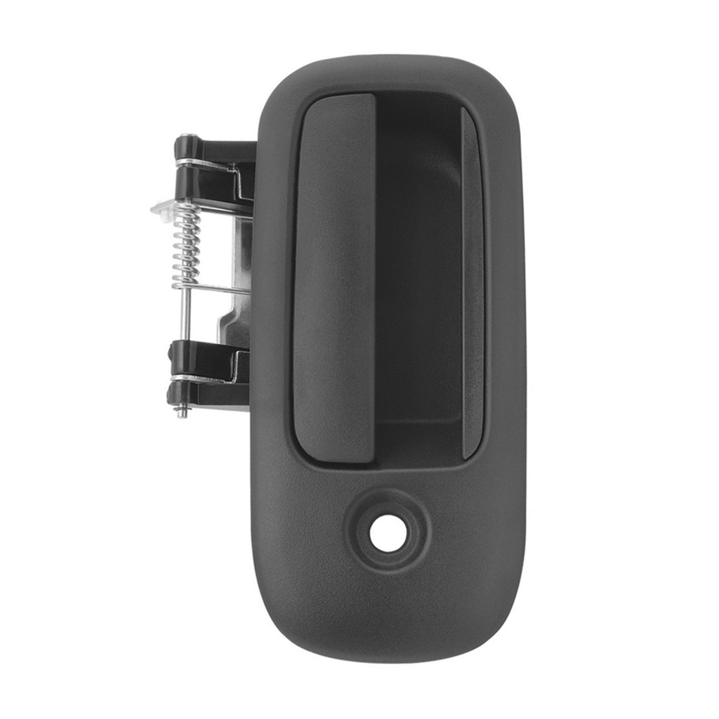 MANIJA EXTERIOR CV EXPRESS VAN  GM SAVANA 96-09  CON HOYO PARA LLAVE NEGRA PLASTICO HUSHAN Derecho  Puerta corrediza 