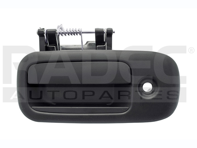 MANIJA EXTERIOR CV EXPRESS VAN  GM SAVANA 96-09  CON HOYO PARA LLAVE CORRUGADA GRIS OBSCURO HUSHAN Izquierdo  Puerta corrediza 