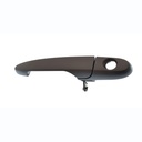 MANIJA EXTERIOR CV IMPALA 06-13/COBALT 05-10  PT G5 06-09  LISA PARA PINTAR NEGRA PLASTICO HUSHAN Izquierdo Delantera  