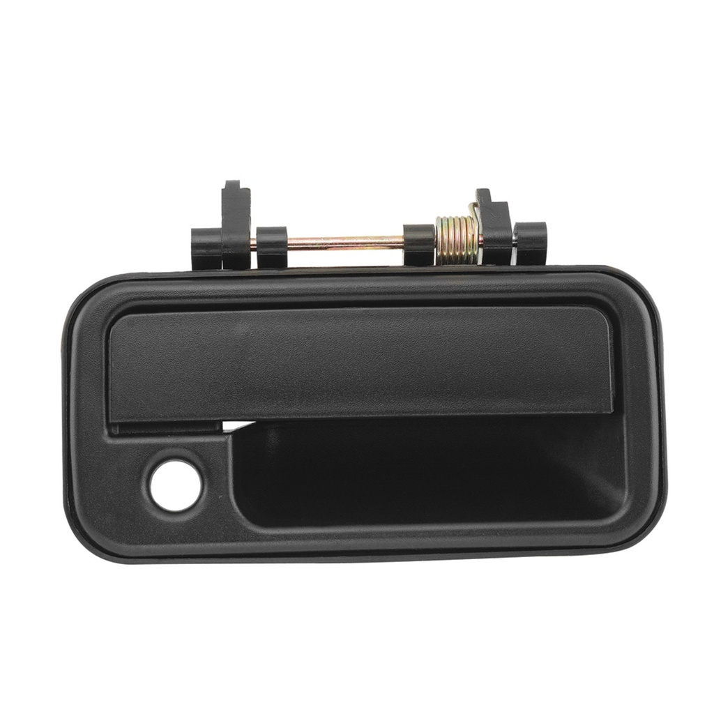 MANIJA EXTERIOR CV LUV 88-05  IZ 88-96/RODEO 91-97  CON HOYO PARA LLAVE CORRUGADA PLASTICO HUSHAN Derecho Delantera  