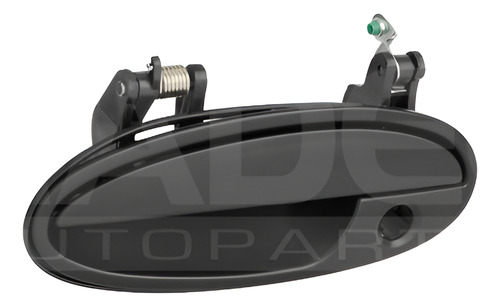MANIJA EXTERIOR CV MALIBU 97-03  BK CENTURY/REGAL 97-05  PT GRAND PRIX 97-08  CV CORVETTE 97-05  CON HOYO PARA LLAVE LISA PARA PINTAR NEGRA PLASTICO HUSHAN Izquierdo Delantera  