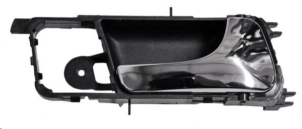 MANIJA INTERIOR CV OPTRA 06-10  SZ FORENZA SEDAN 04-08  NEGRA/CROMO PLASTICO HUSHAN Derecho Delantera/Trasera  