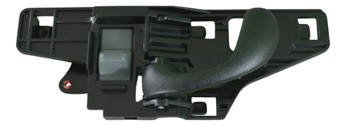 MANIJA INTERIOR CV S10/BLAZER (S10)  GM SONOMA/JIMMY  OD BRAVADA 98-04  IZ HOMBRE 98-00  NEGRO PLASTICO HUSHAN Izquierdo Delantera/Trasera  